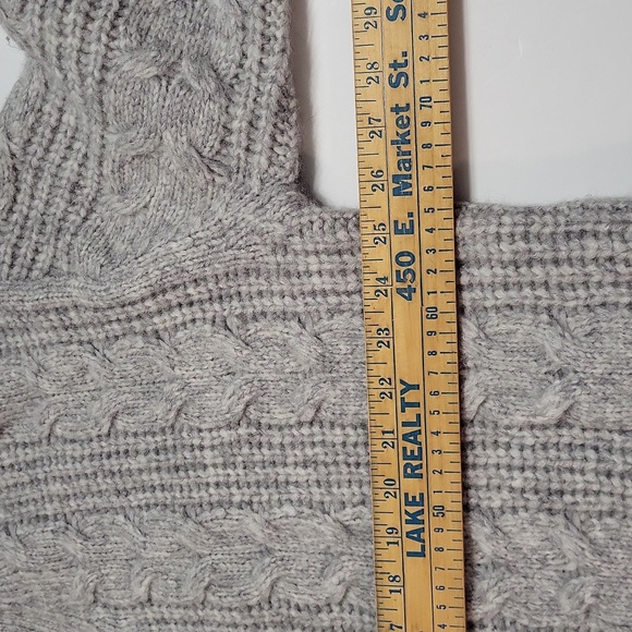 Jenni Kanye Slouchy Women's Cabled Cardigan Size Large - Picture 12 of 16